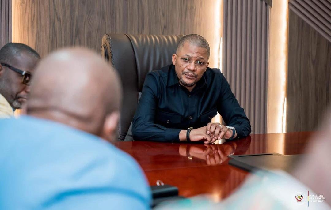 Football : Tête-à-tête entre Didier Budimbu et une délégation du DCMP