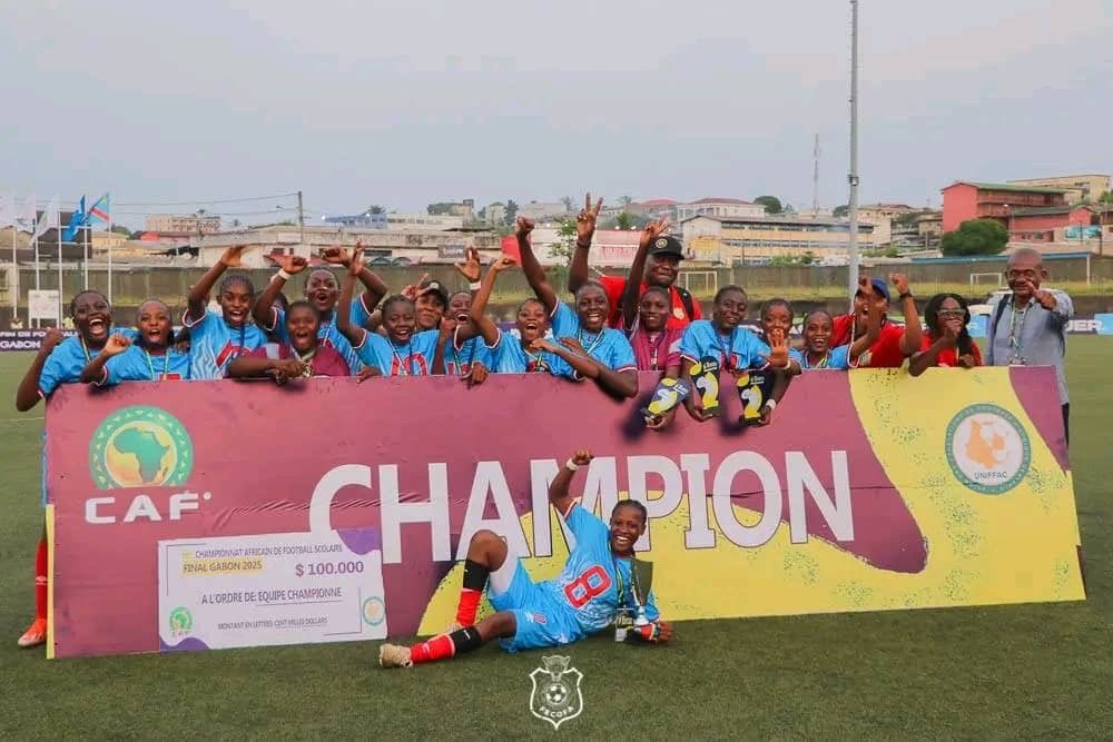 Football Scolaire : La RDC domine l’UNIFFAC et file à la phase finale continentale au Maroc