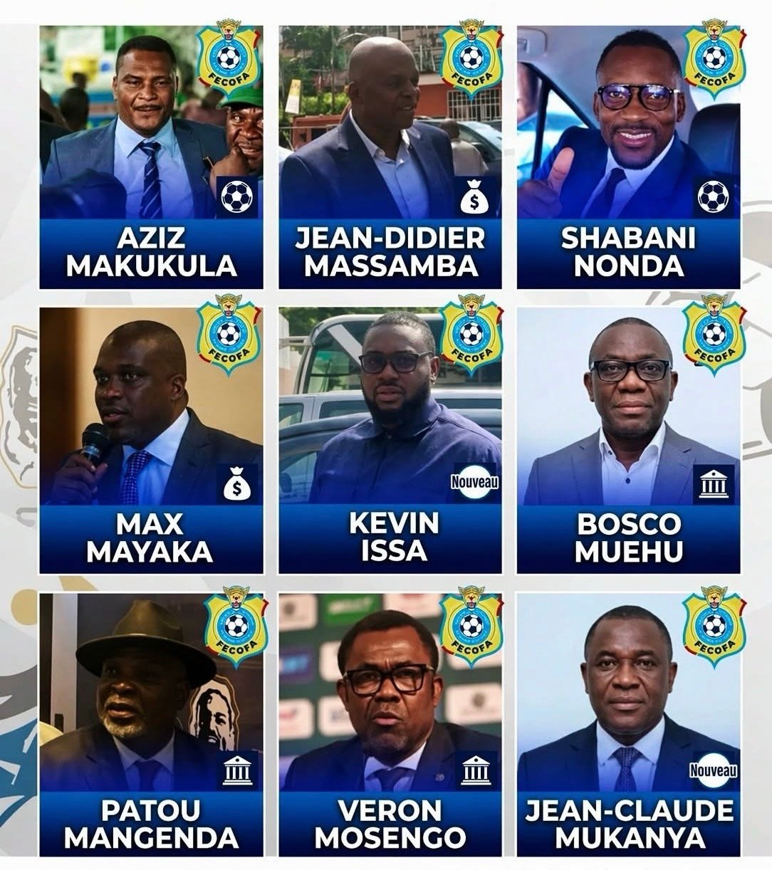 Élection à la FECOFA : 9 candidats en lice pour la présidence