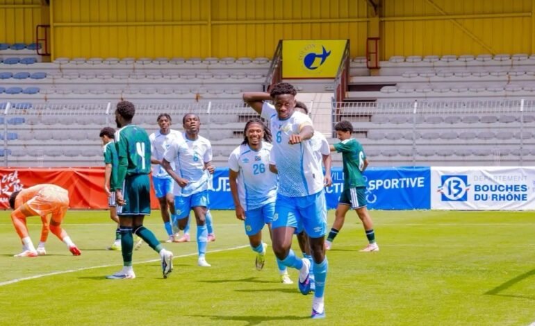 Tournoi Maurice revello : Trop tard pour la finale, les léopards U23 joueront pour le bronze malgré la victoire face à l&rsquo;Arabie Saoudite (2-0)