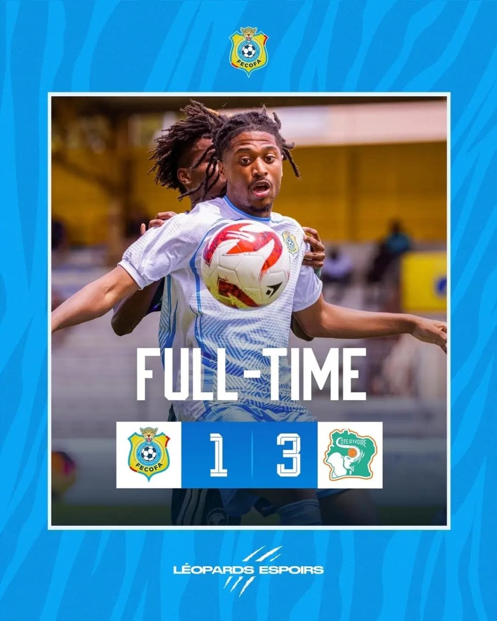 Tournoi Maurice Revello : Pas de bronze pour la RDC, les Léopards U23 échouent au pied du podium face à la Côte d’Ivoire (3-1)