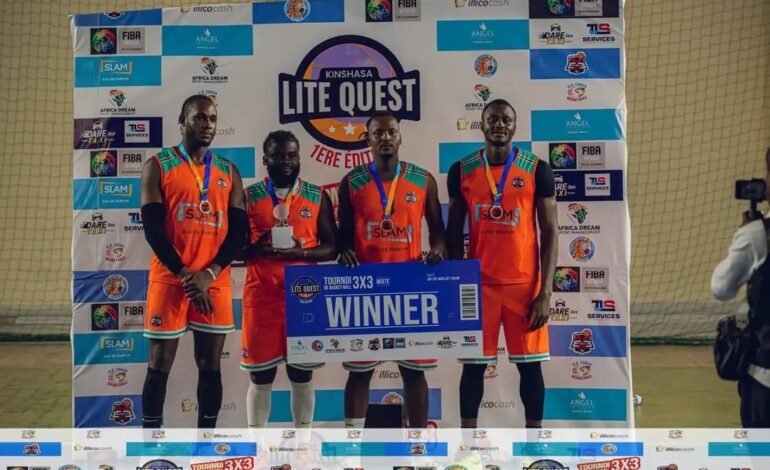 BASKETBALL 3X3 : STROMBOLE ET HAVARD, ROIS ET REINES DU LITE QUEST KINSHASA 2026