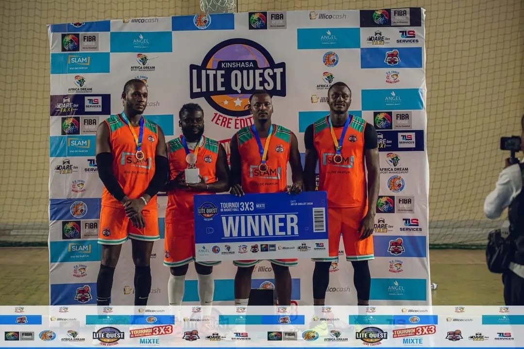BASKETBALL 3X3 : STROMBOLE ET HAVARD, ROIS ET REINES DU LITE QUEST KINSHASA 2026