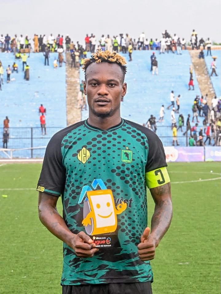 Mercato : Lolendo Masanga rempile avec l’AS V.Club jusqu’en 2030