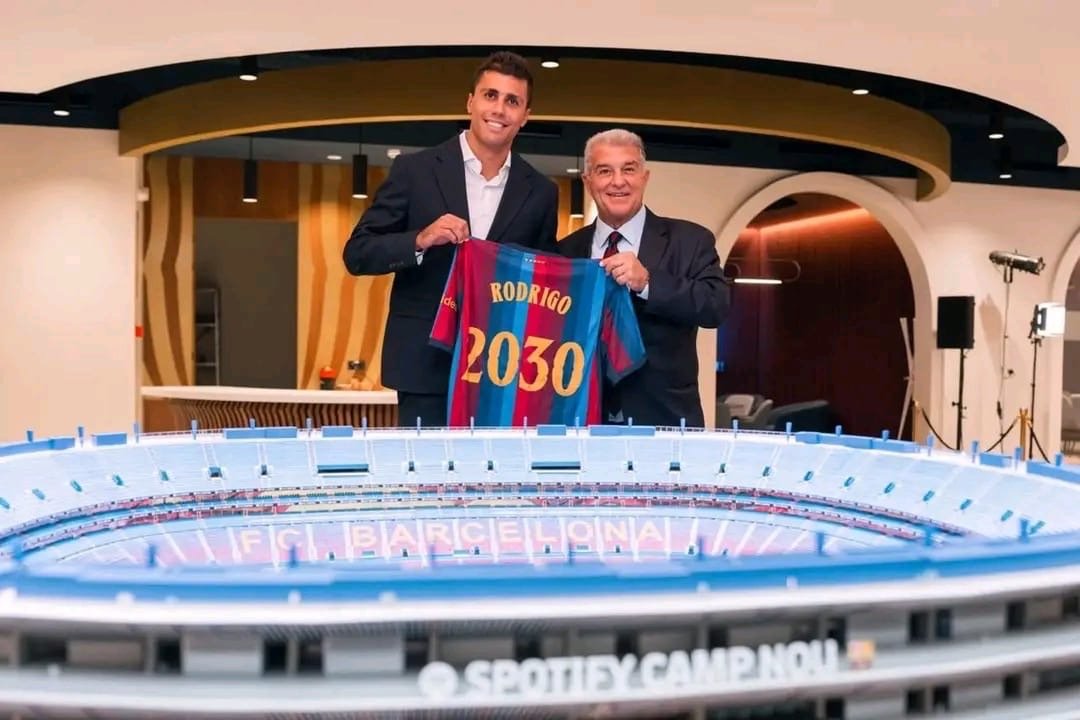 SPORT :  » Le Barça était ma priorité  » : le cri du cœur de RODRI pour Barcelone