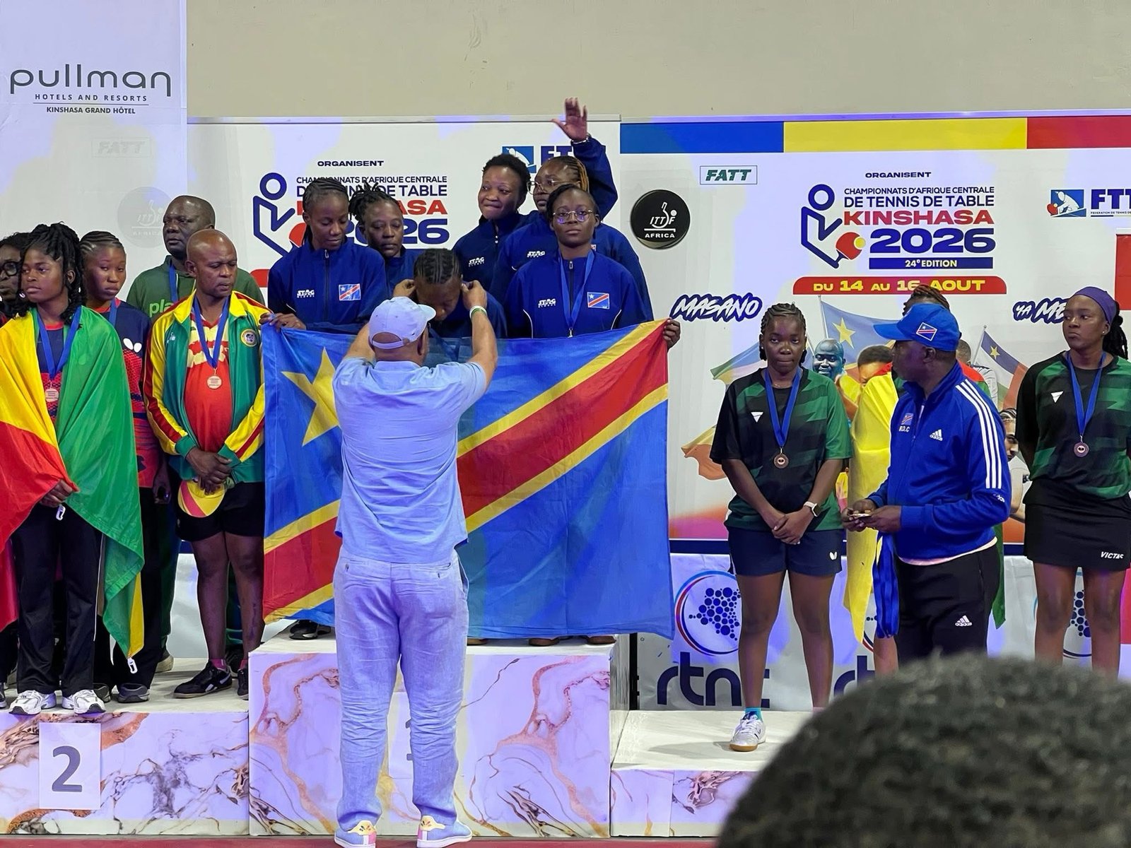 Championnat d’Afrique centrale Tennis de table : la RDC s’impose à domicile et prépare déjà le rendez-vous continental