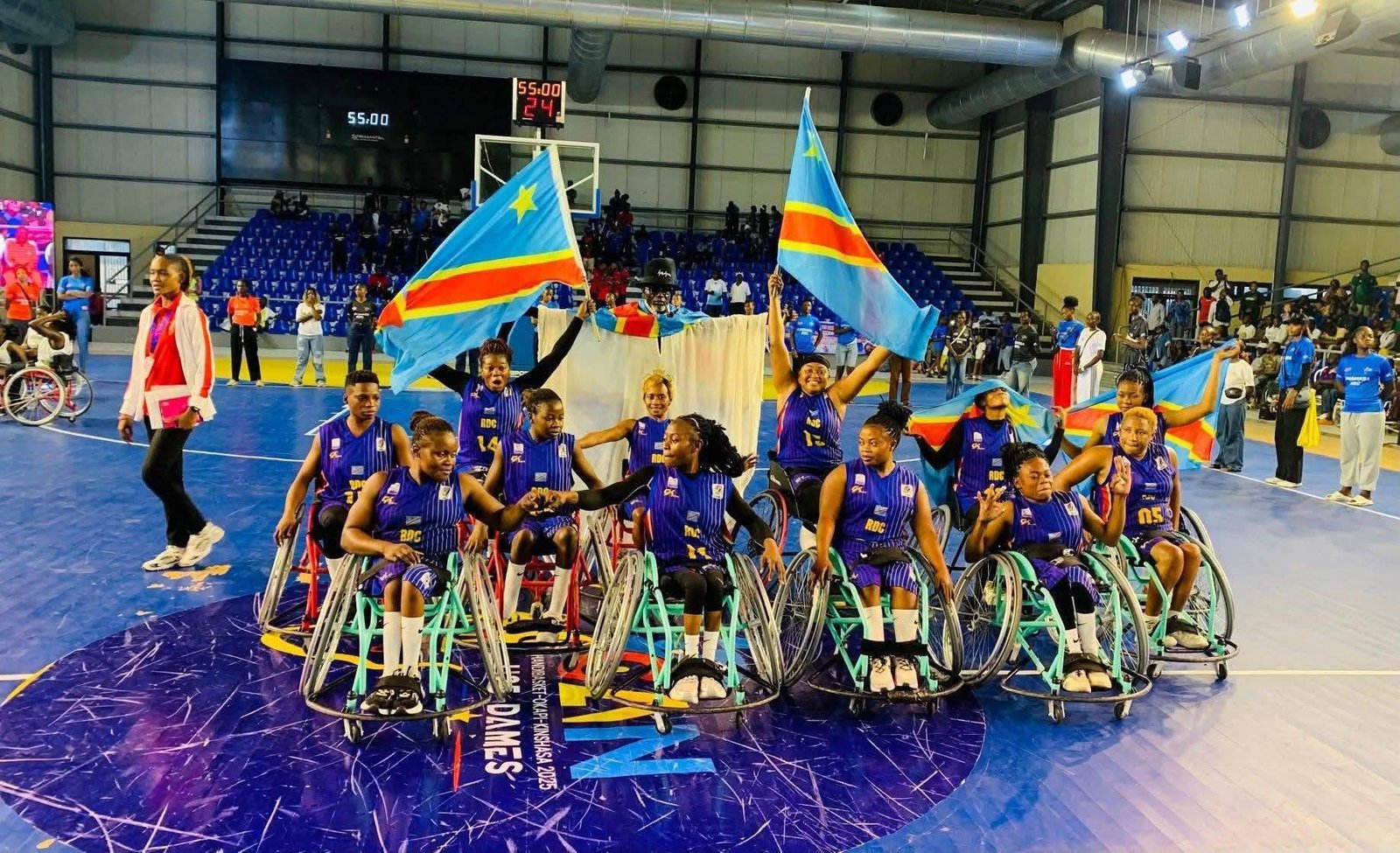 Basket-ball sur fauteuil : MULOLWA dévoile les 14 Léopards dames présélectionnées pour le mondial Brésil 2027