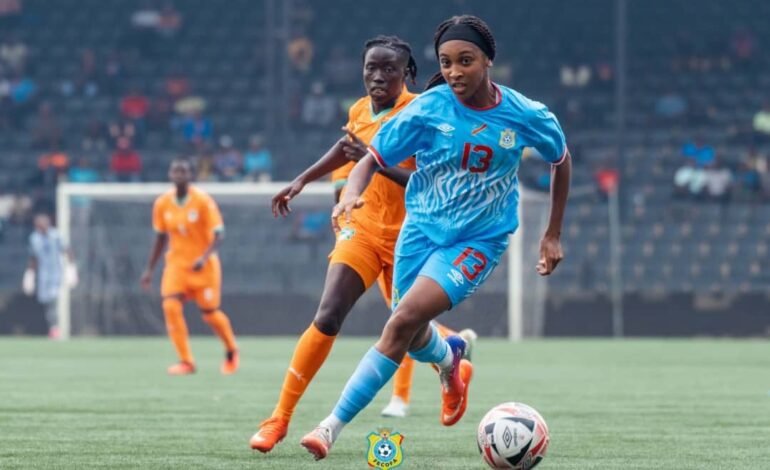 Éliminatoires JO 2028 : les Léopards dames de la RDC humiliées par les Éléphantes de la côte d&rsquo;ivoire à Kamalondo (1-4)